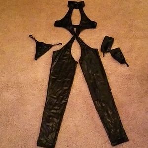 Super sexy dominatrix lingerie outfit